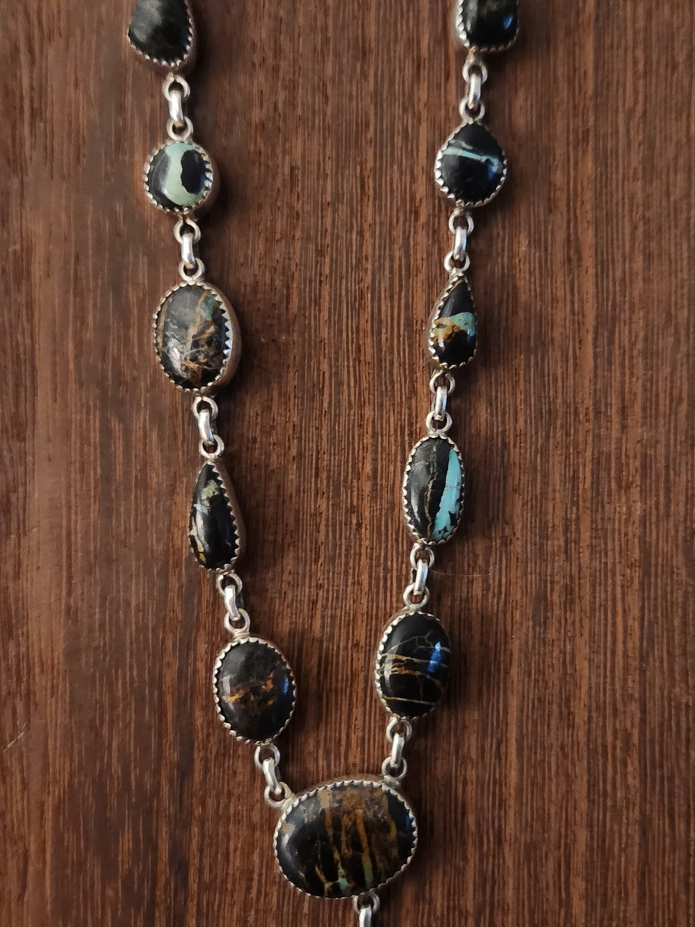 Sterling Silver Blackjack Lariat